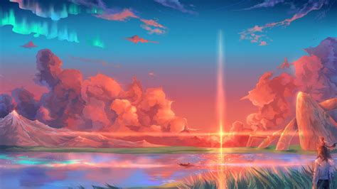 Beautiful Anime Landscapes Wallpapers Top Free Beautiful