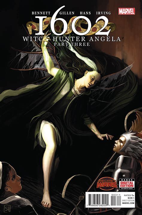 1602 Witch Hunter Angela Vol 1 3 Marvel Database Fandom Powered By