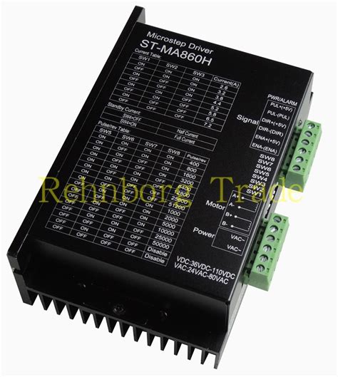 Cnc Micro Stepping Stepper Motor Driver Name23 St M5045 2phase 45a 0