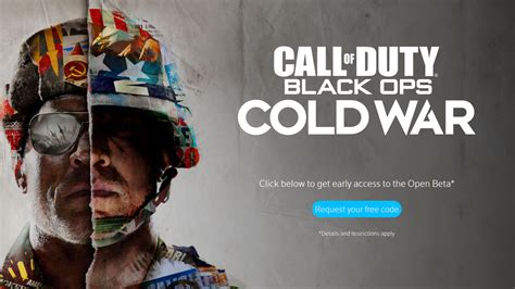 How To Get Access To The Call Of Duty Black Ops Cold War Beta