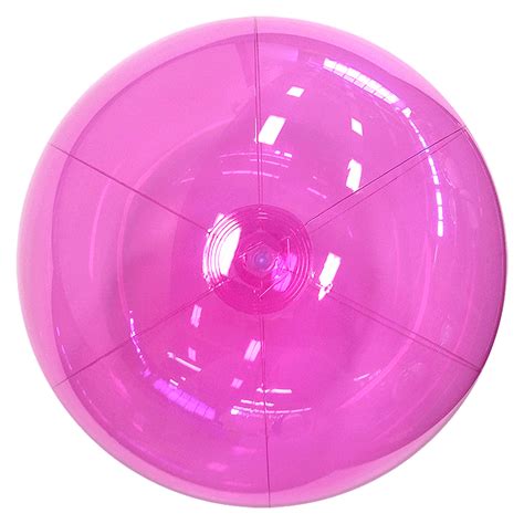 Beach Balls From Small To Giants 24 Inch Translucent