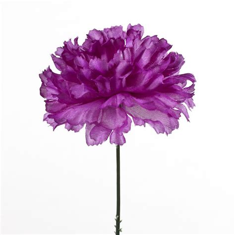 purple artificial carnation stems picks sprays floral supplies craft supplies factory