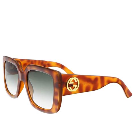 mua kính mát gucci green gradient rectangular sunglasses gg0141s 002 53 gucci mua tại vua