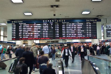 How To Board An Amtrak Train At Penn Station News Current Station In