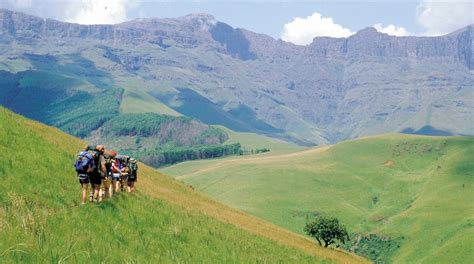 Drakensberg Mountains In South Africa Th