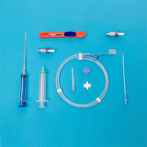 Power Injectable Central Venous Catheter Double Lumen Haolang Medical
