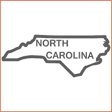 Select from premium north carolina map outline of the highest quality. north carolina clipart outline - Clipground