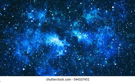 Digital background with cybernetic particles. Blue Galaxy Images, Stock Photos & Vectors | Shutterstock