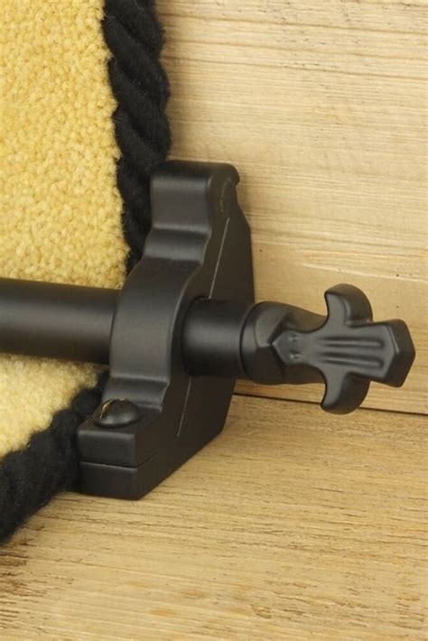 Wooden stair rods are the perfect carpet accessory for you to decorate your hallway with. Country Black Bordeaux Plain Stair Rod | Stair rods, Stair ...