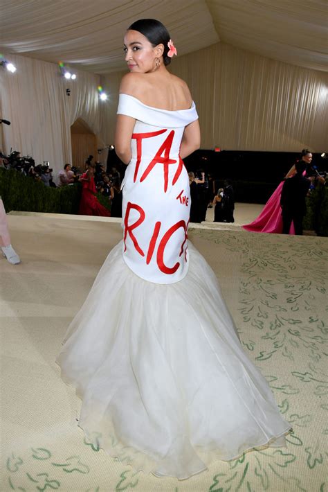 Aoc At Met Gala Tax The Rich Democratic Underground Forums