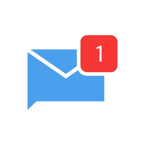 Message, inbox, Comments, one message icon