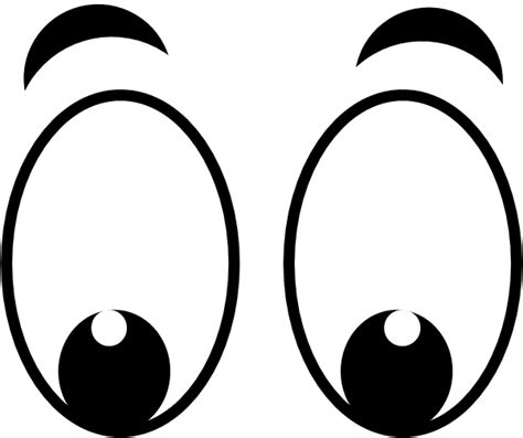 Big Cartoon Eyes Clipart Free Download Png Clipartix