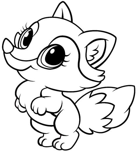 Desenho De Raposa Para Imprimir