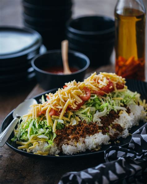 Okinawan Taco Rice Taco Rice Recipes Food Articles