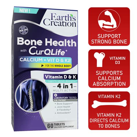 Earths Creation Bone Health With Curqlife Ntuc Fairprice