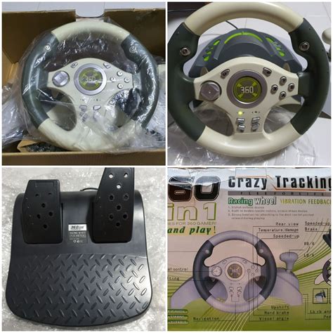 Xbox 360 Racing Wheel Video Gaming Gaming Accessories Controllers On