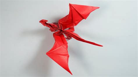 Origami Dragon 80 Intermediate Version Tutorial Henry Pham Blog