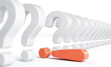 Exclamation Mark And Question Mark Stock Illustration Illustration Of