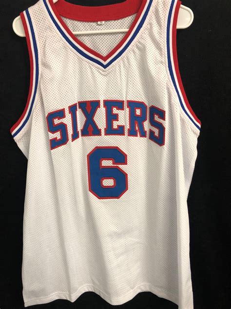 Cheer on philly's finest with the sixers jersey, a design made to look like the perforated team jersey this legendary teams wear on game day. JULIUS ERVING SIGNED SIXERS JERSEY W/ COA