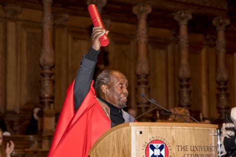 Ngugi Wa Thiong’o Receives Honorary Doctor Of Letters From The University Of Edinburgh Uci