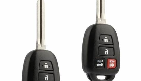 Toyota Camry Corolla Key And Remote (H Chip Key With Button Keyless Entry Remote FOB) HYQ12BEL