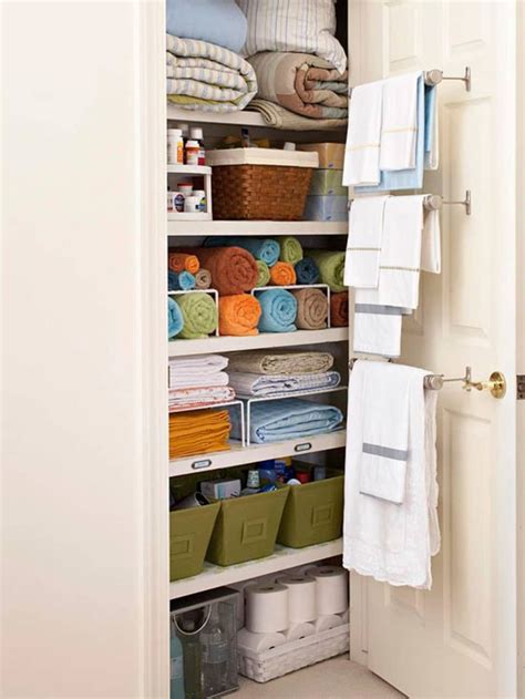 7 Clever Organizing Ideas To Turn Your Linen Closet Into A Work Of Art