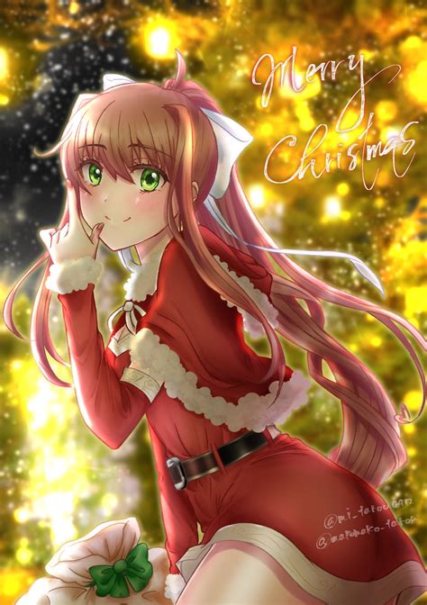 Santa Monika All Ready For Christmas~ 💚💚💚 By Makomako Tarou On Twitter R Ddlc