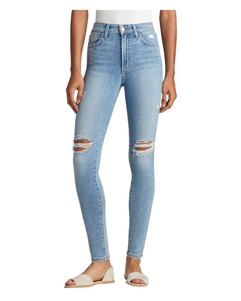 Joe S Jeans Charlie High Rise Skinny Ankle In Blue Lyst