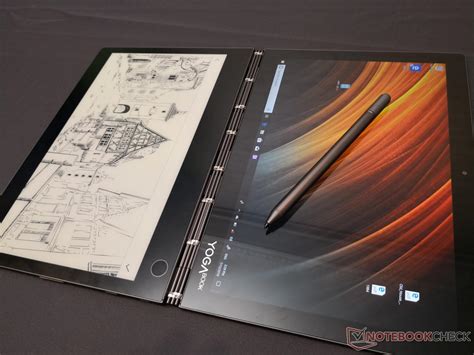 Lenovo Yoga Book C930 Uses A 1080p E Ink Touchscreen For A