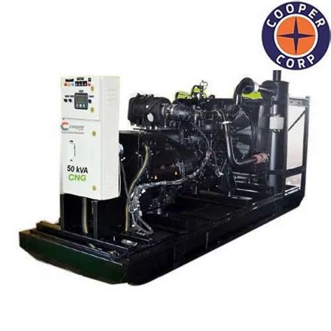 cooper 50 kva cng gas generator 415 v at rs 510000 unit in ahmedabad id 22208786748