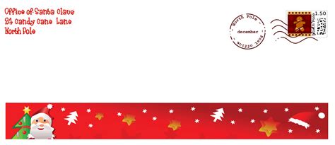 It is christmas time and all the kids will have their own wishes to free santa template printable. Printable Santa Envelope / Santa Envelope Template ...