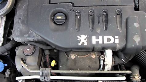 Peugeot 206 1 4 Hdi 2006 Engine Video Youtube
