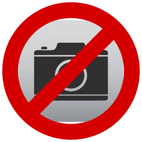 No Symbol Photography Sign Clip Art Symbol Png Download