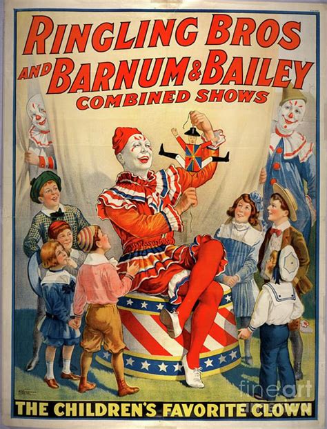 Vintage Circus Poster Painting By Esoterica Art Agency Pixels