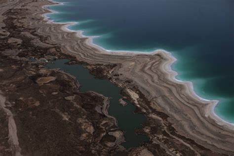 Massive Multiplying Sinkholes In The Dead Sea The Washington Post