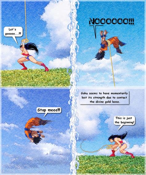 Wonder Woman Vs Goku Pag15 By Mistermauzer On Deviantart