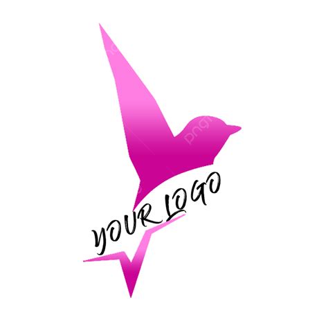 Flying Birds Png Logo Purple قالب تحميل مجاني على ينغتري