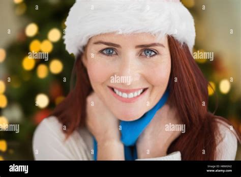Portrait Of Beautiful Woman Smiling At Camera Stock Photo Alamy