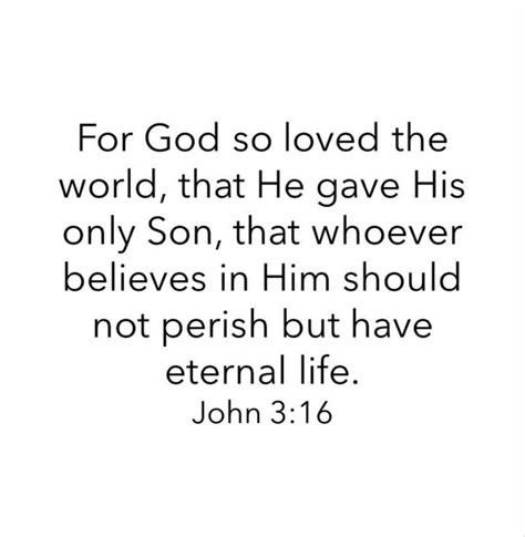 John 316 For God So Loved The World John 316 Scripture