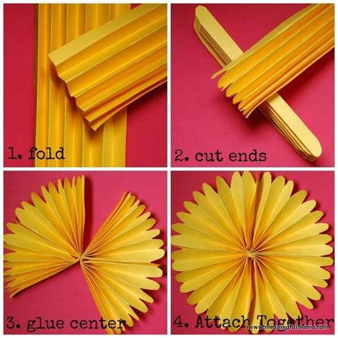 I don't know how to make a pinwheel, and on a drawing test, i was not at the top 3 because of it. Flower Wall and Paper Pinwheel Tutorial