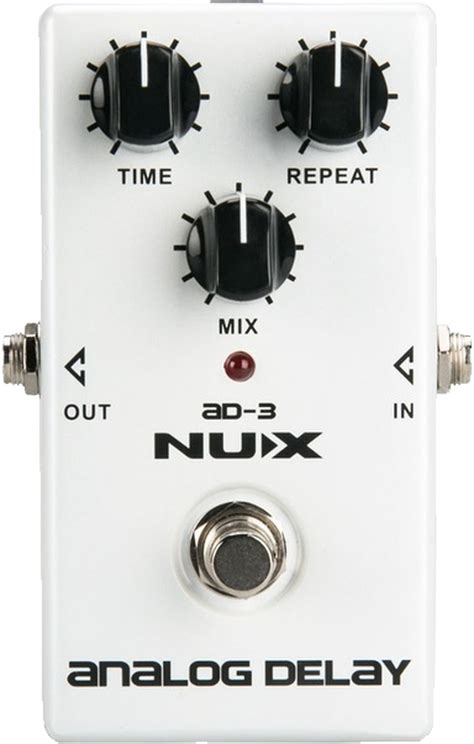 NUX Analog Series AD-3 Analog Delay Effect Pedal - NU-X