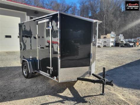 2024 US Cargo 6x10 Barn Doors Cargo Enclosed Trailer Russells Auto