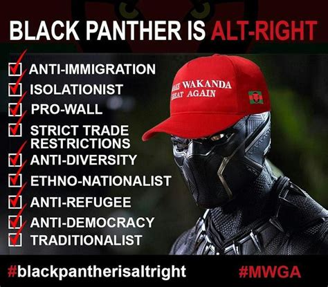 White Nationalists Are Co Opting Black Panther To Push Own Agenda