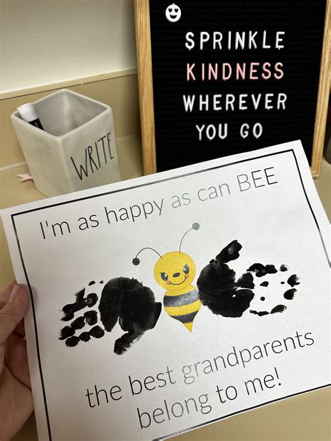 Grandparents Day Craft Free Printable Nanny To Mommy