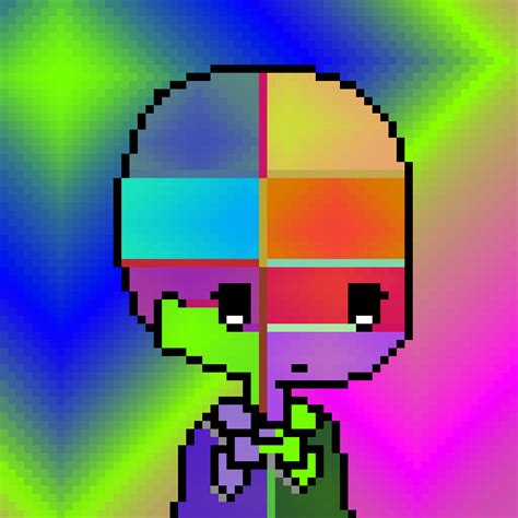 Pixilart Rainbow Person By Cuppacoffee125