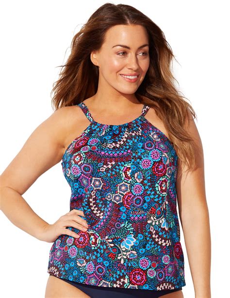 Swimsuits For All Swimsuits For All Womens Plus Size High Neck