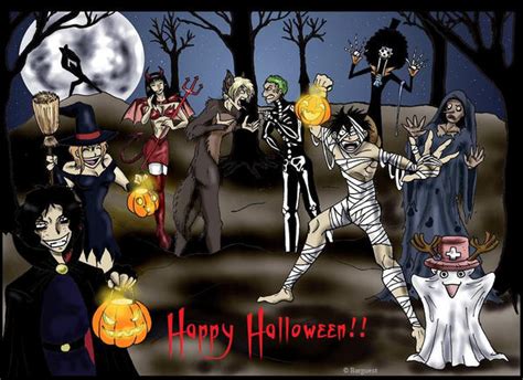Halloween 2008 With One Piece By Barguest On Deviantart