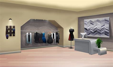 Clothing Store Episode Interactive Backgrounds Episode Backgrounds