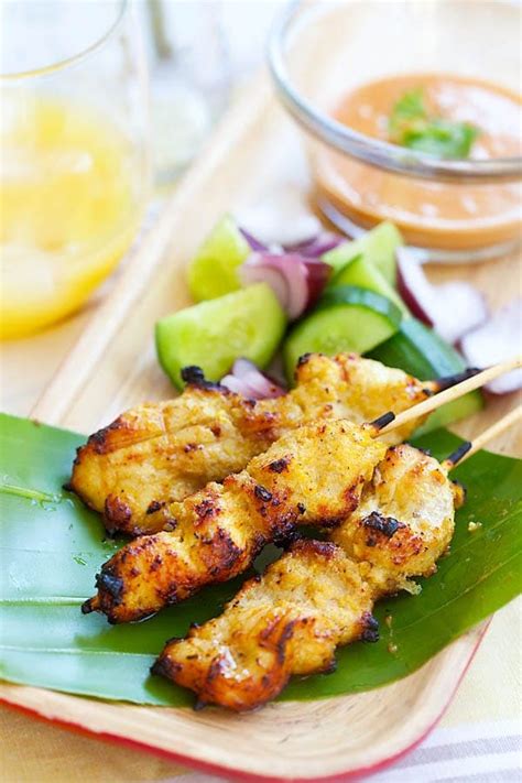 Chicken Satay Authentic And The Best Recipe Rasa Malaysia Chicken
