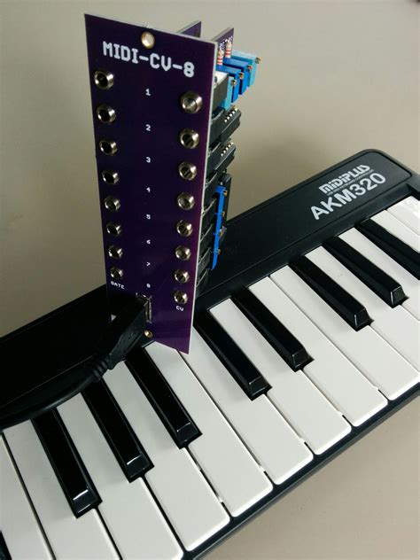 MIDI-USB Keyboard Controller (Eurorack PCB Set) from pmfoundations on ...
